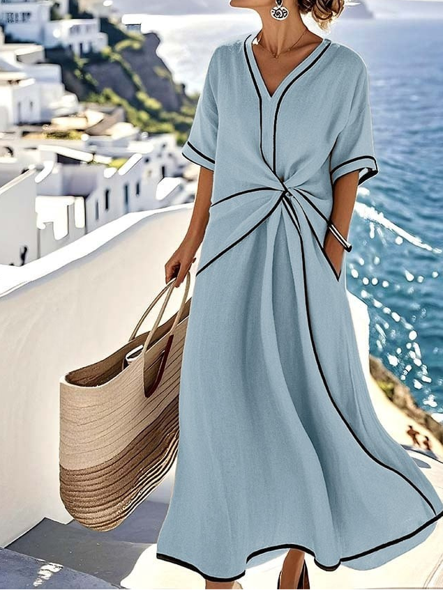 Moria™ - Vestido Elegante con Cintura Estilizadora y Chic Festivo