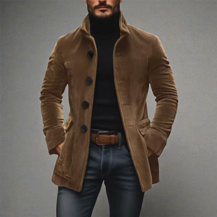 DAVIDE | Veste de luxe boutonnée
