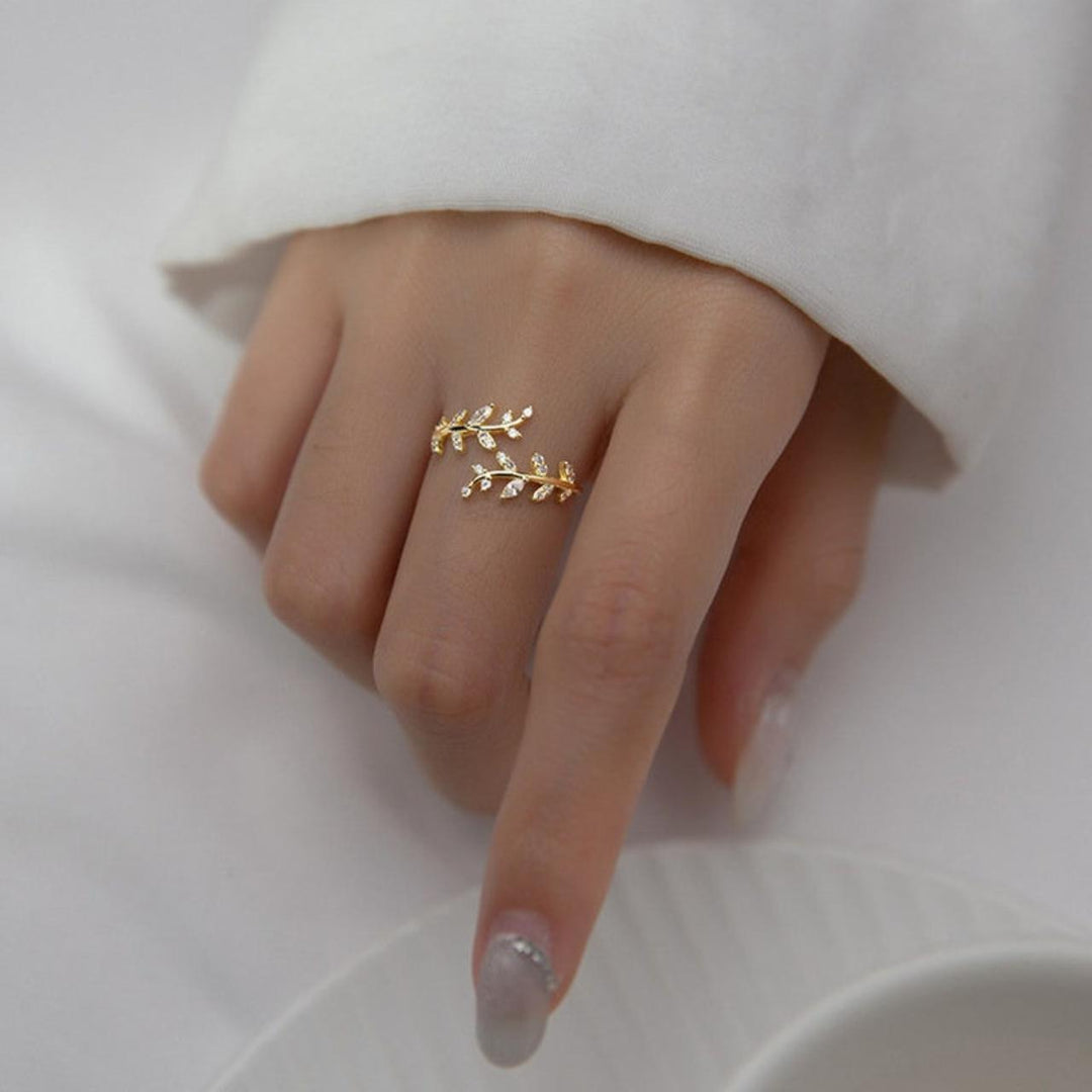 Kaelirisse | Bague en zirconium en or 18 carats