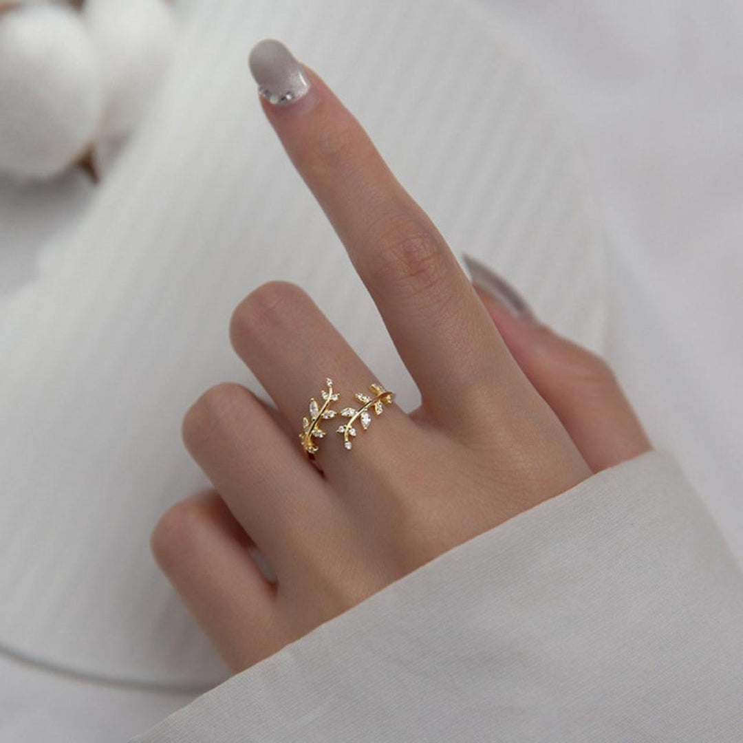 Kaelirisse | Bague en zirconium en or 18 carats