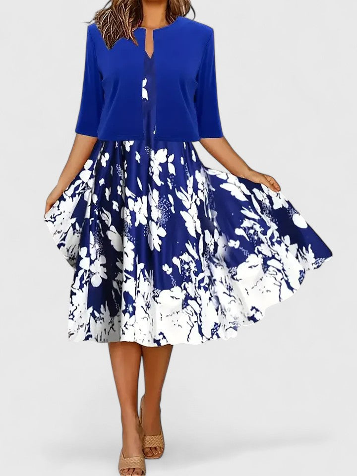 Chantal | Elegancka sukienka midi