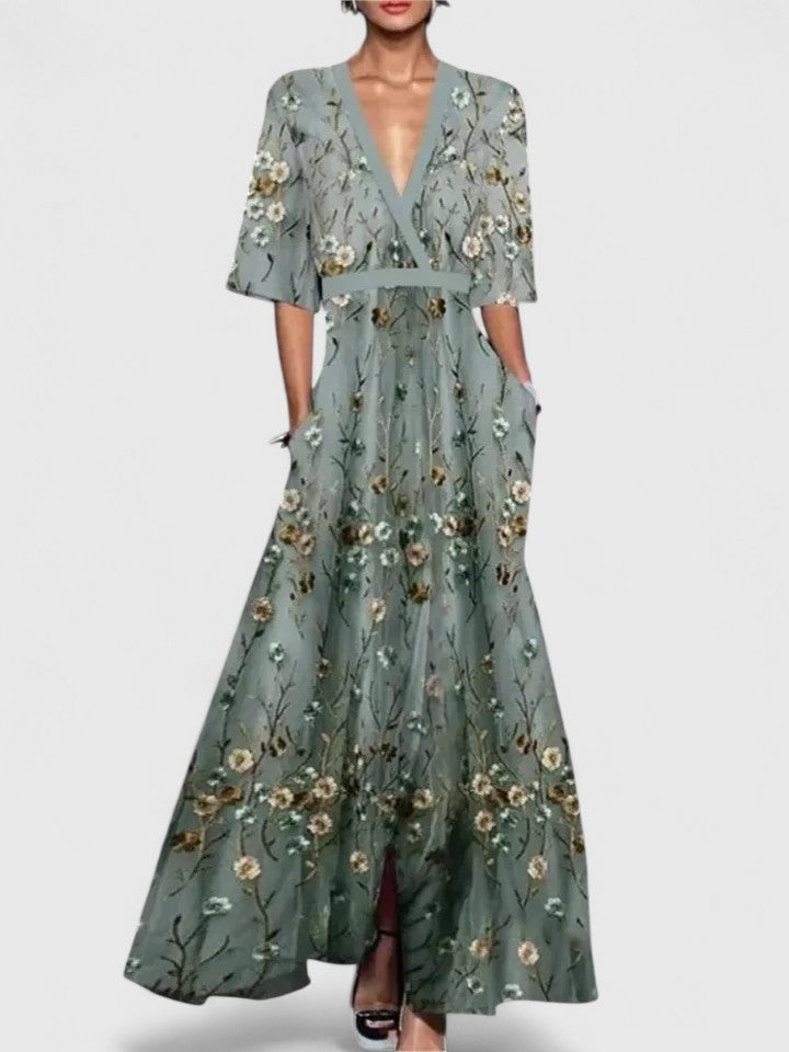 Aimee | Robe maxi élégante