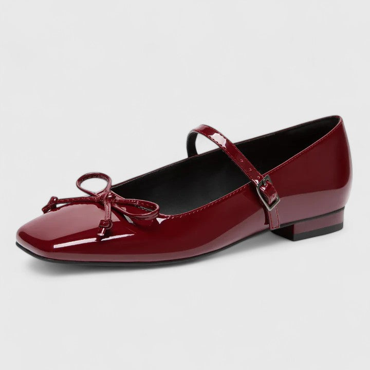 Rozalina | Scarpe Ballerine Ortopediche a Punta Quadra