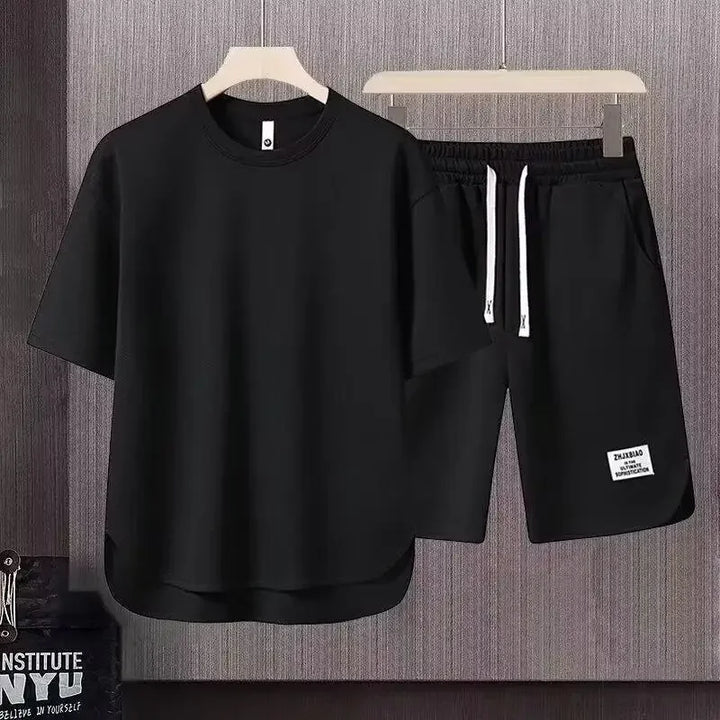 Conjunto Casual Masculino de Camiseta e Shorts