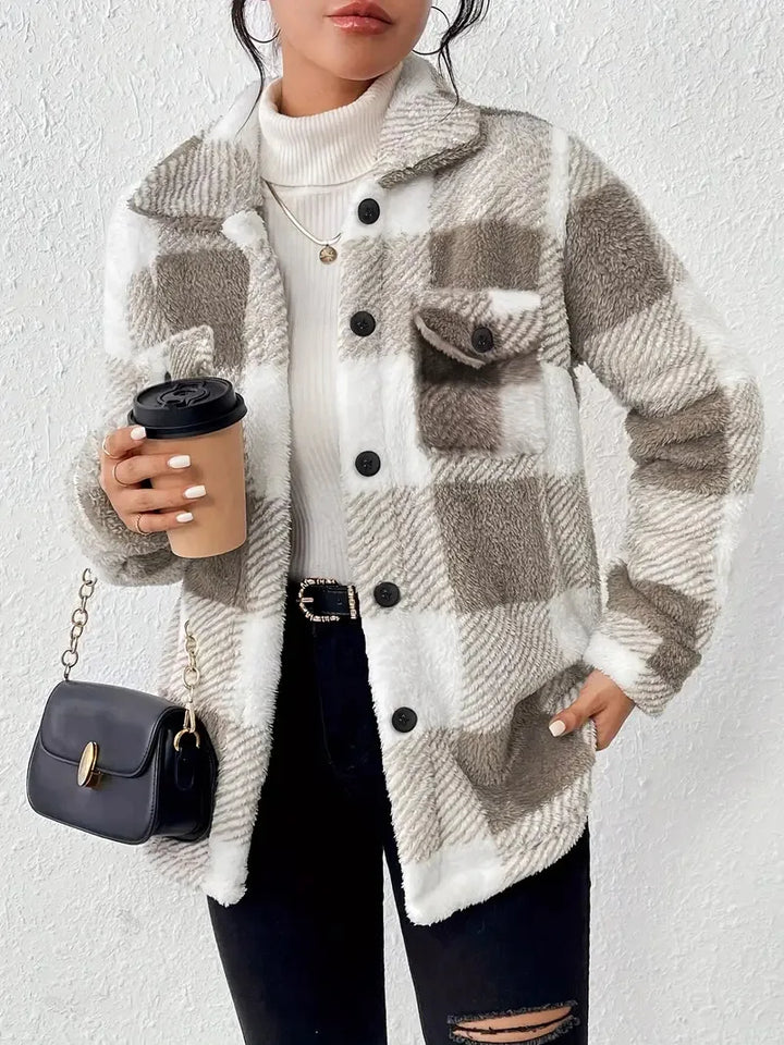Martin | Veste polaire à carreaux élégante