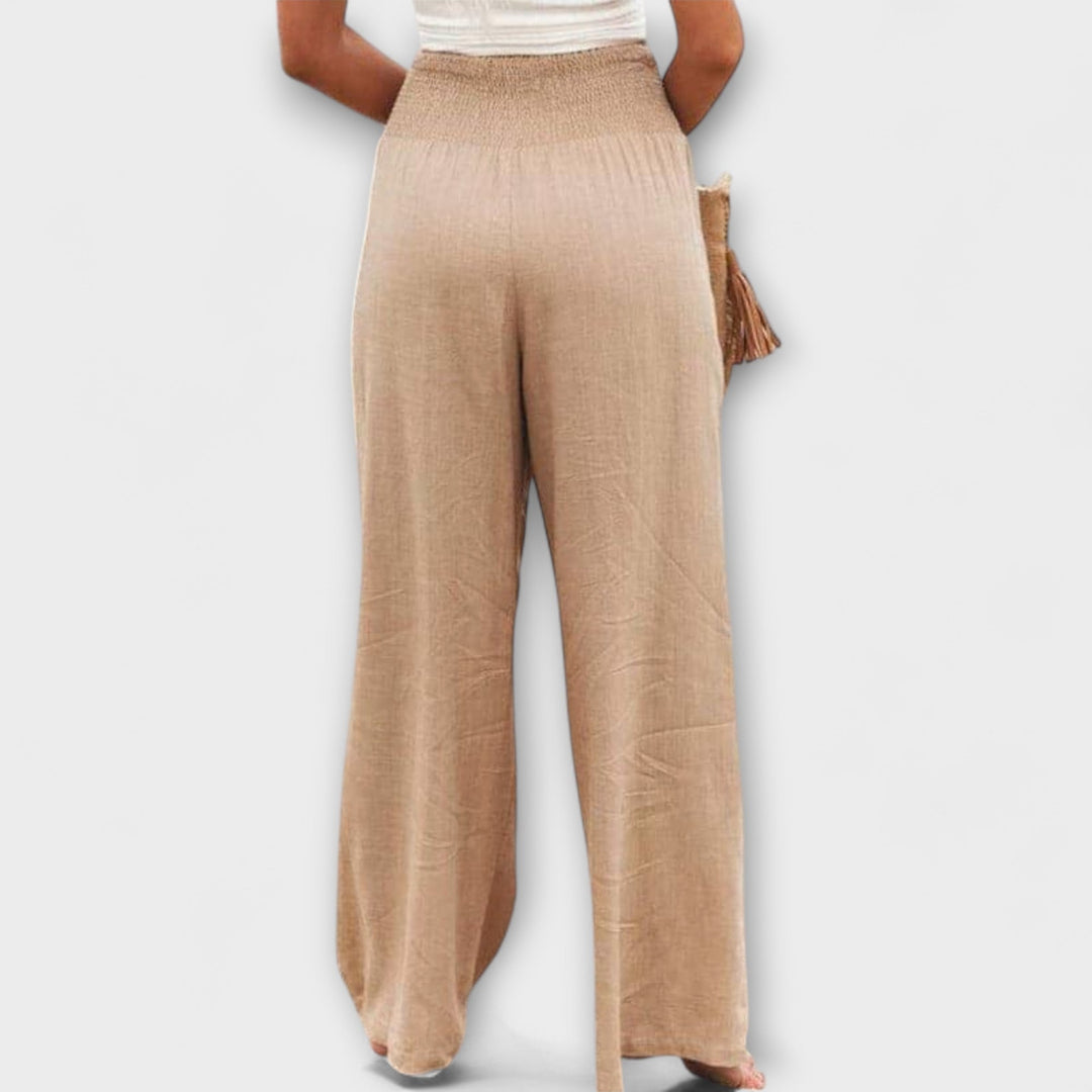 Thearya - Pantalon large décontracté