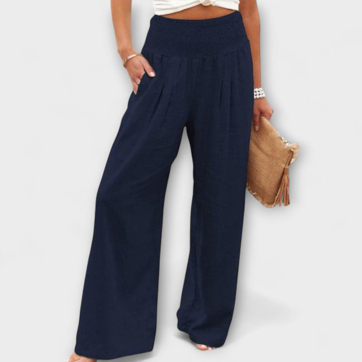 Thearya - Pantalon large décontracté