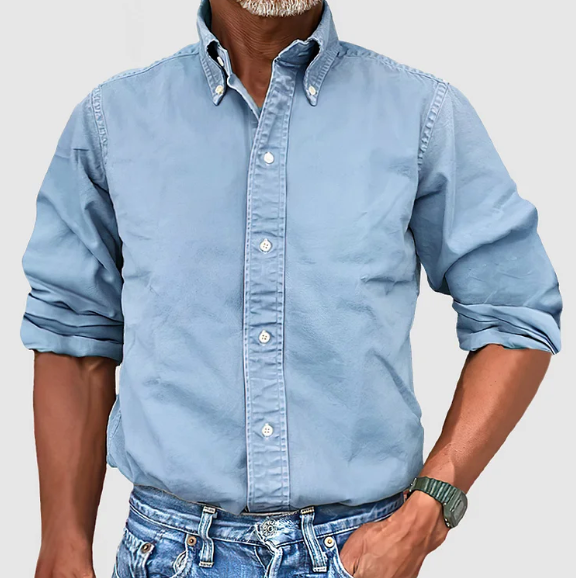 WILLIAM | Camicia Essenziale a Maniche Lunghe