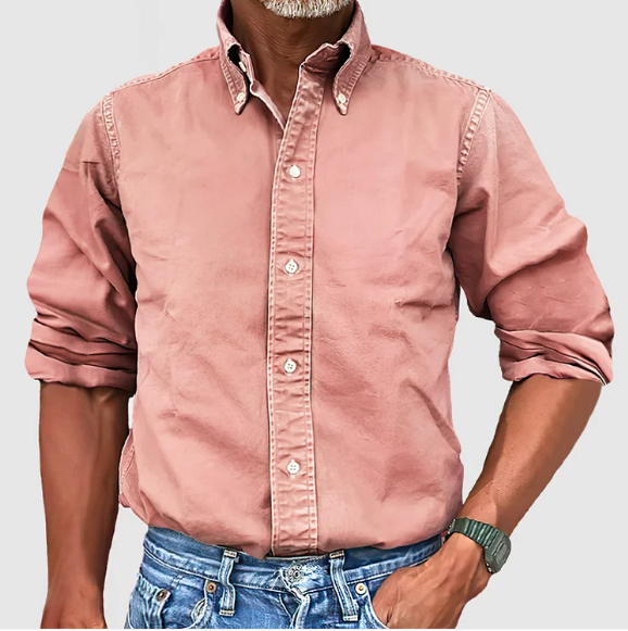 WILLIAM | Camicia Essenziale a Maniche Lunghe