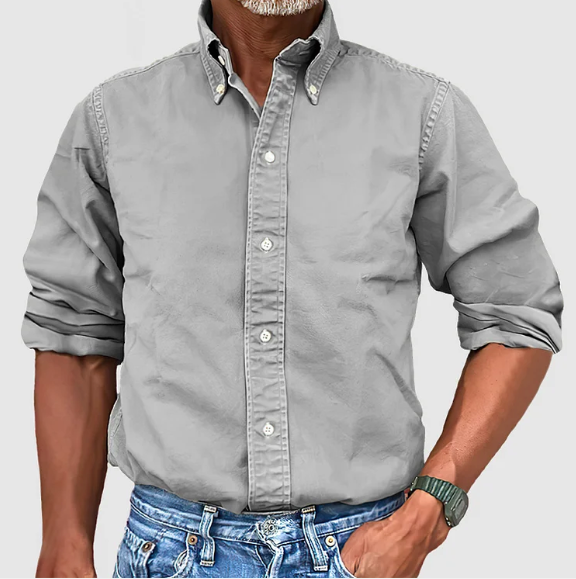 WILLIAM | Camicia Essenziale a Maniche Lunghe