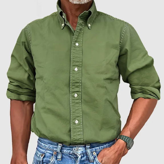 WILLIAM | Camicia Essenziale a Maniche Lunghe