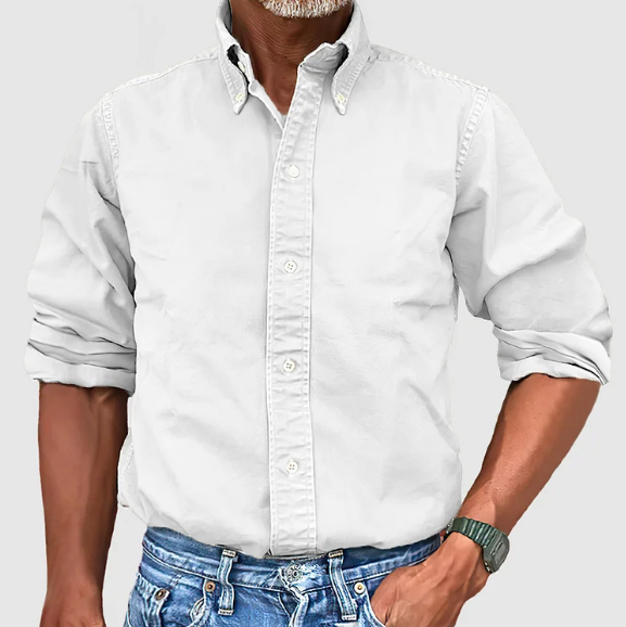 WILLIAM | Camicia Essenziale a Maniche Lunghe