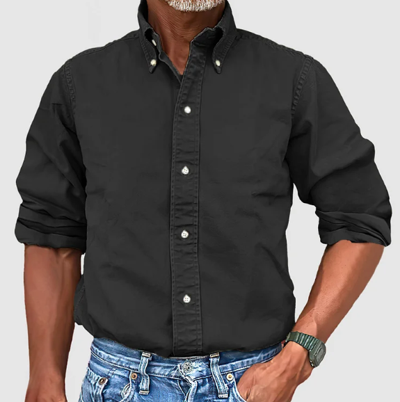 WILLIAM | Camicia Essenziale a Maniche Lunghe