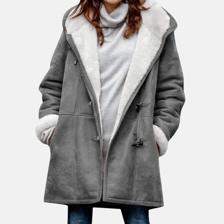 Lidia | Manteau d'hiver sherpa douillet