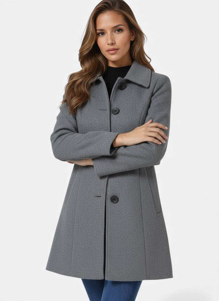 Josephine | Trench-coat d'hiver pour femme à simple boutonnage