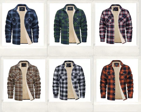 OWEN | VESTE À CARREAUX