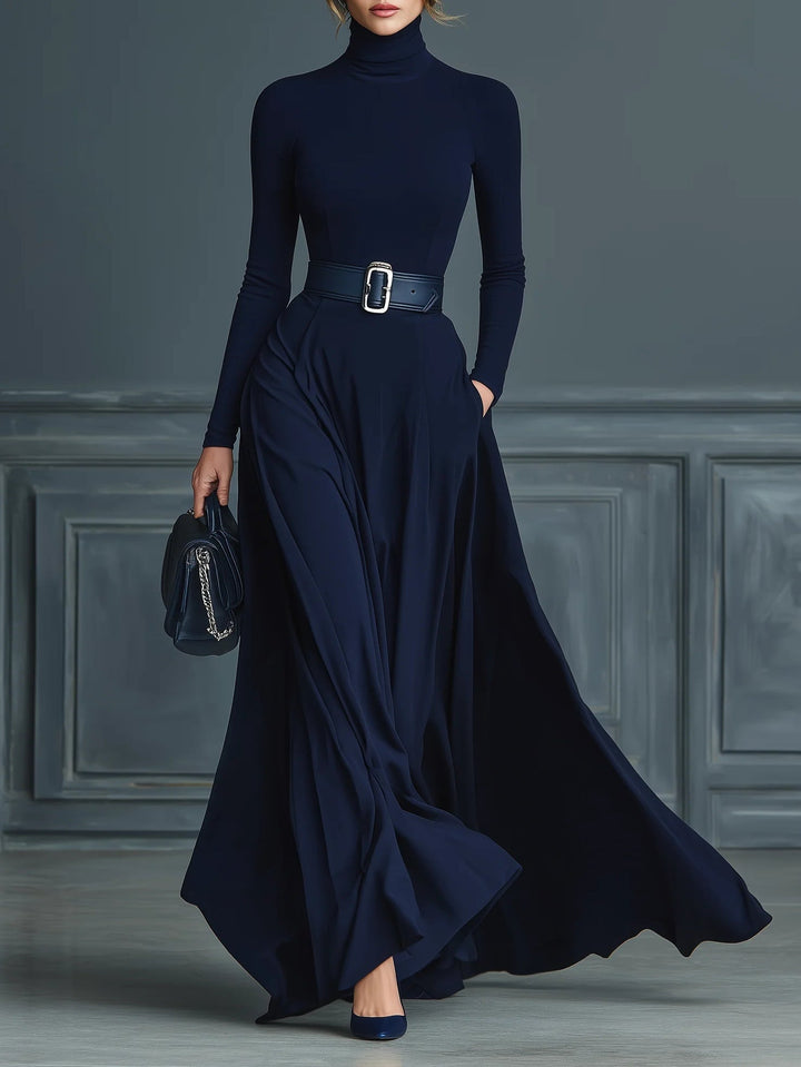 Whitney | Knitted High-neck Dress