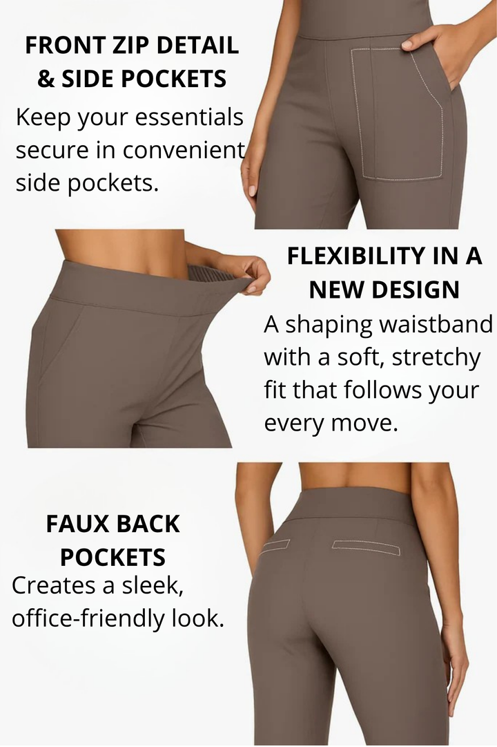 Jasmynne | Pantalon stretch premium