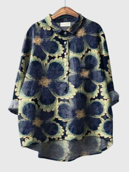 Valeria™ - Blusa com Estampa Floral