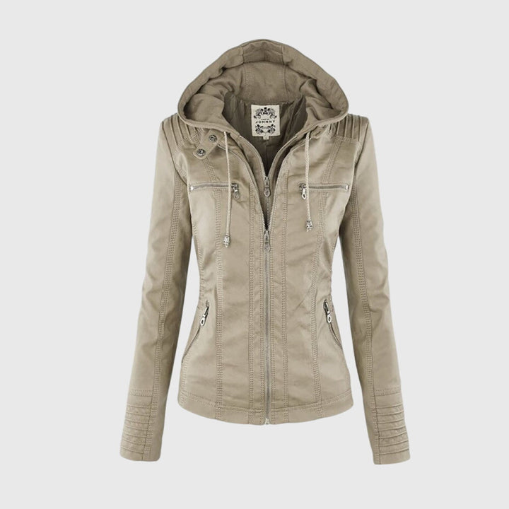 KAROLINE™ The stylish and unique leather jacket