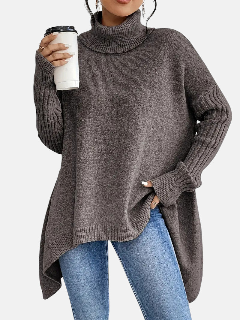 BRIGITTE – MAGLIONE A COLLO ALTO LUNGO