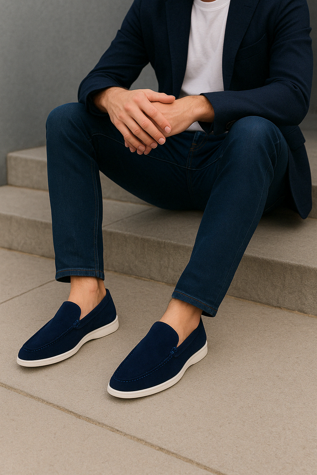 MARC | Mocassins chics en daim