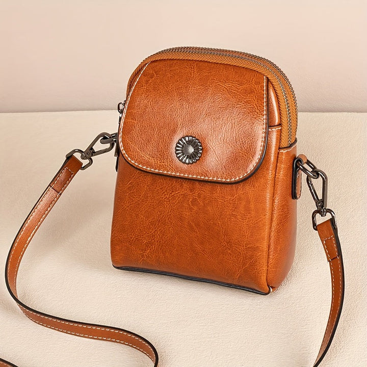 Simone | Leather Shoulder Bag