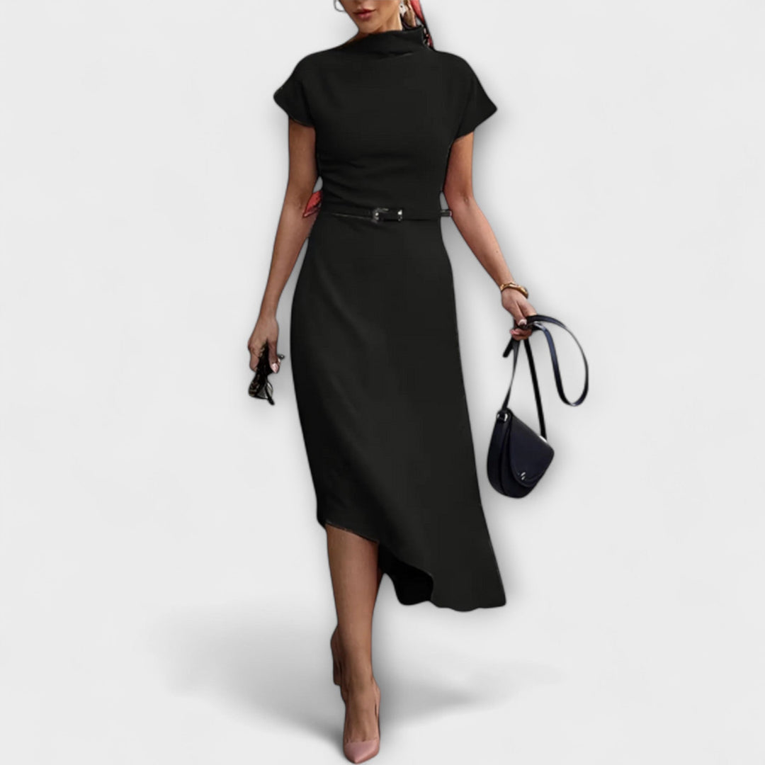 Amelia - Asymmetrisches Urban-Kleid