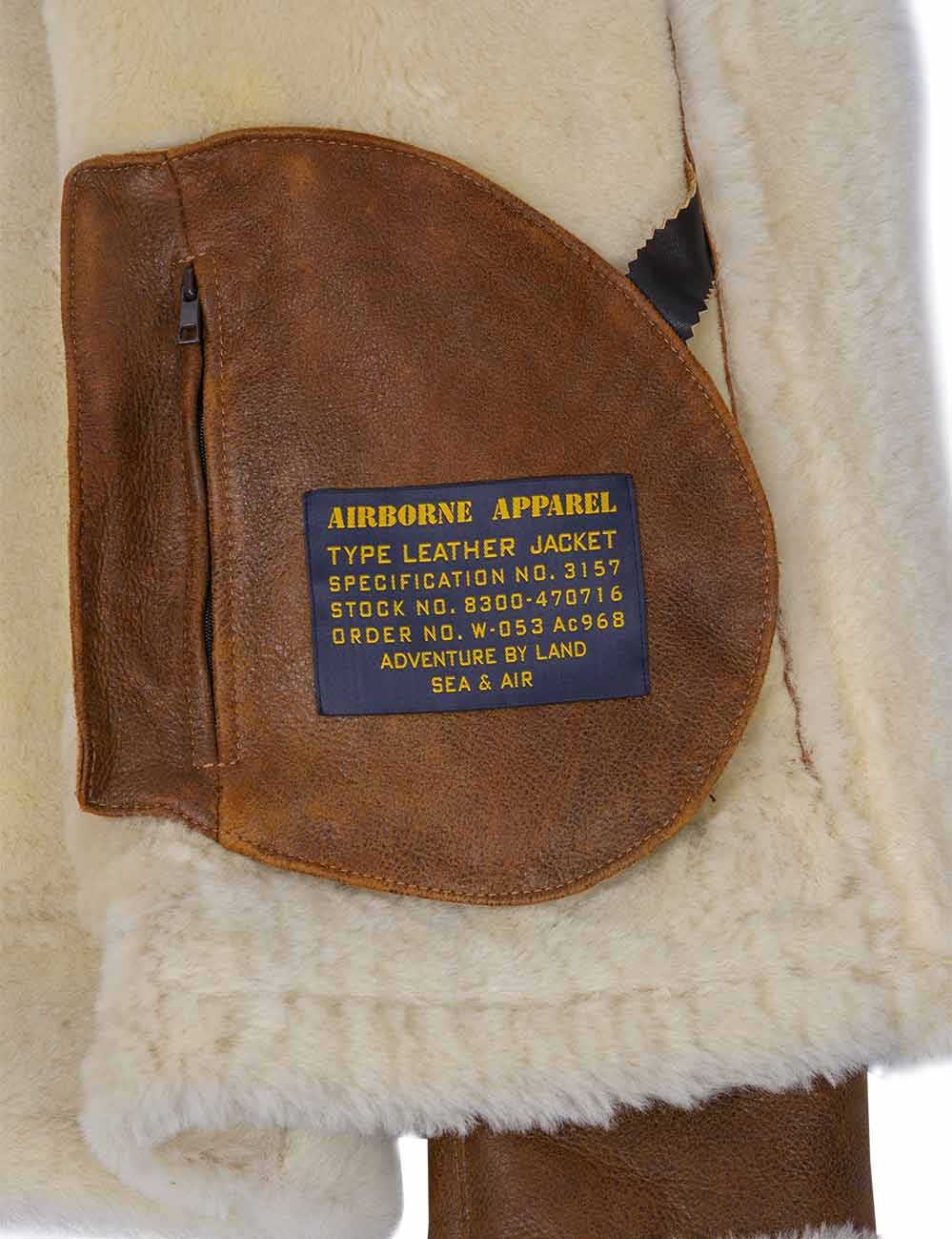 Aron - Blouson aviateur avec capuche en fourrure