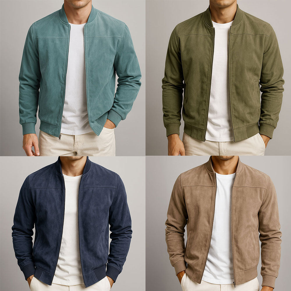 GIOVANNI | Veste premium en daim pour hommes