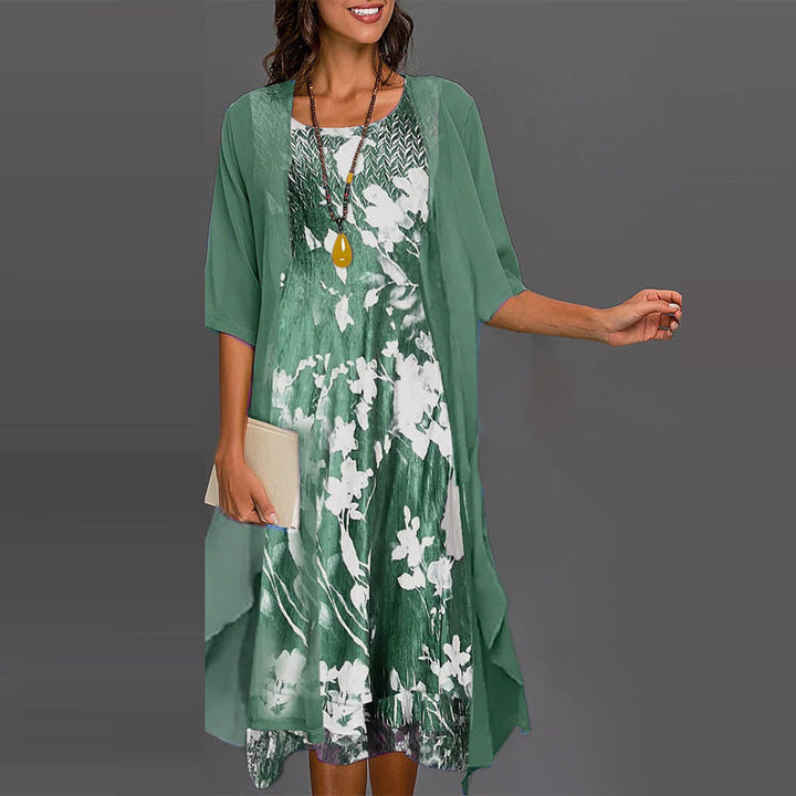 Dhara | Chic & Comfortable – Blouse and Dress Ensemble