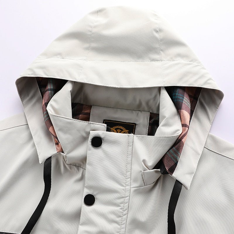 CHASE | Veste extérieure confortable, coupe-vent et imperméable