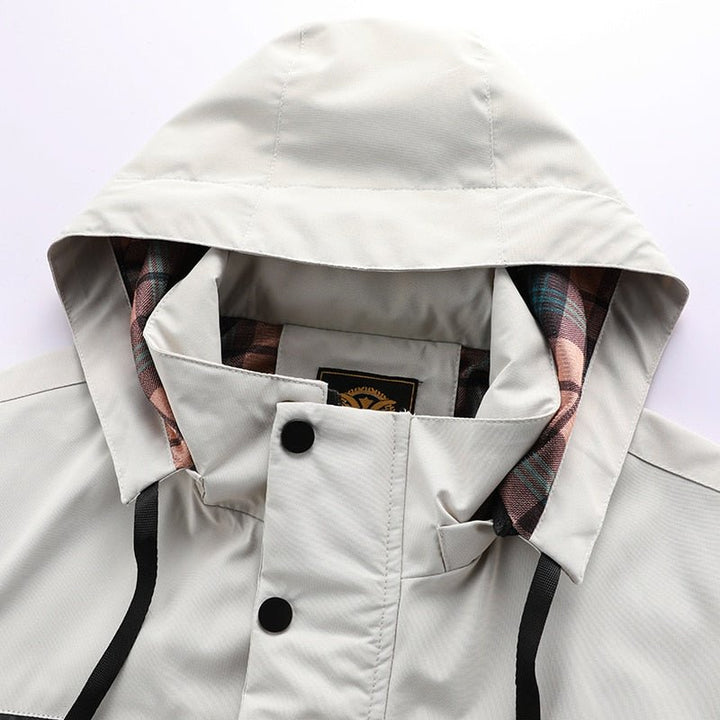CHASE | Veste extérieure confortable, coupe-vent et imperméable