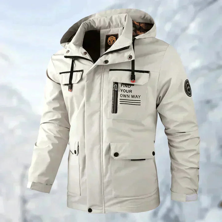 CHASE | Veste extérieure confortable, coupe-vent et imperméable