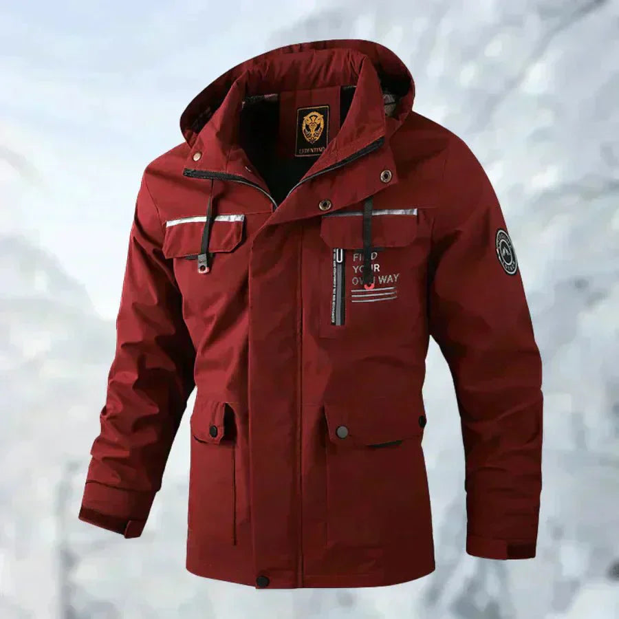 CHASE | Veste extérieure confortable, coupe-vent et imperméable
