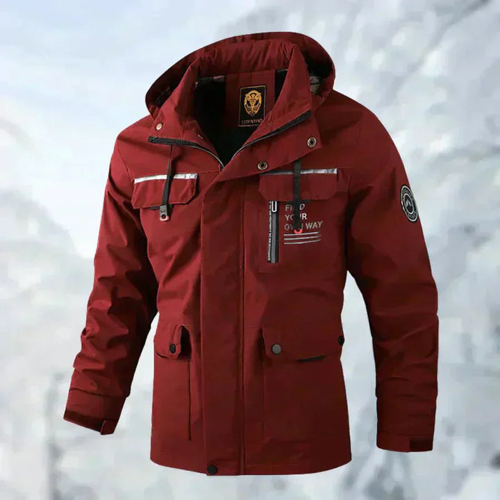 CHASE | Veste extérieure confortable, coupe-vent et imperméable