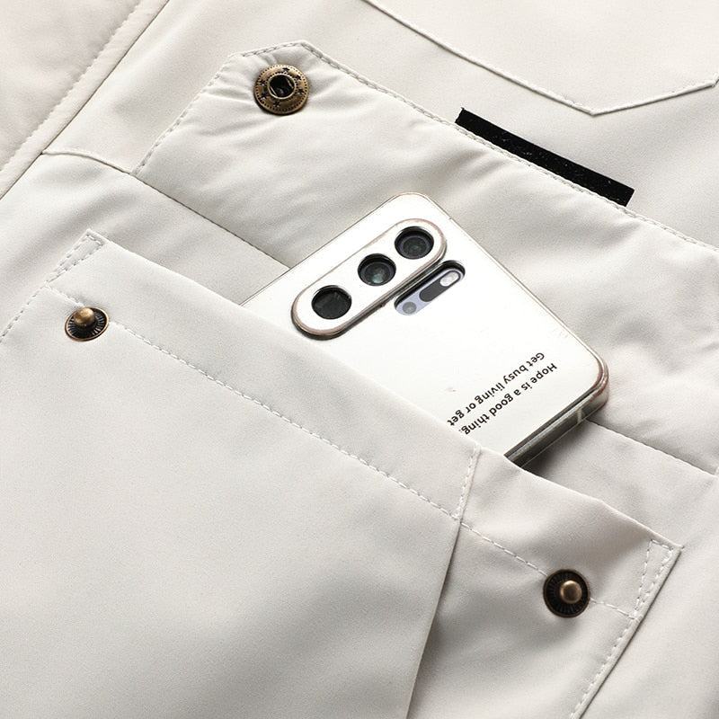 CHASE | Veste extérieure confortable, coupe-vent et imperméable