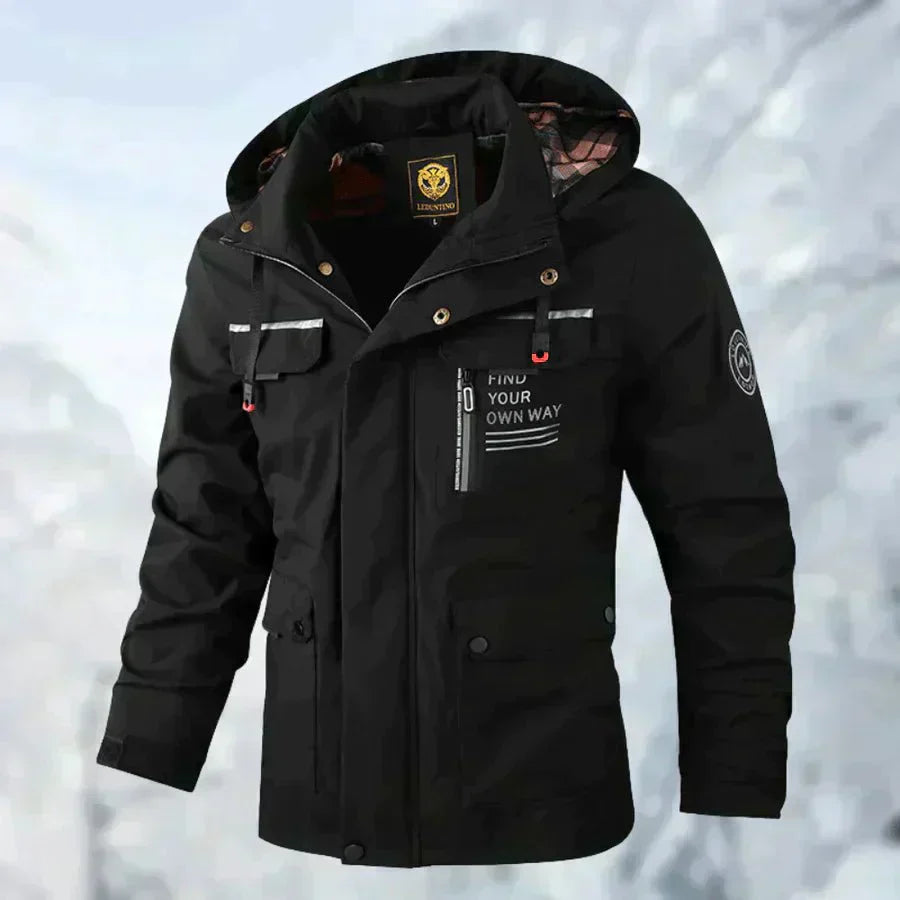CHASE | Veste extérieure confortable, coupe-vent et imperméable