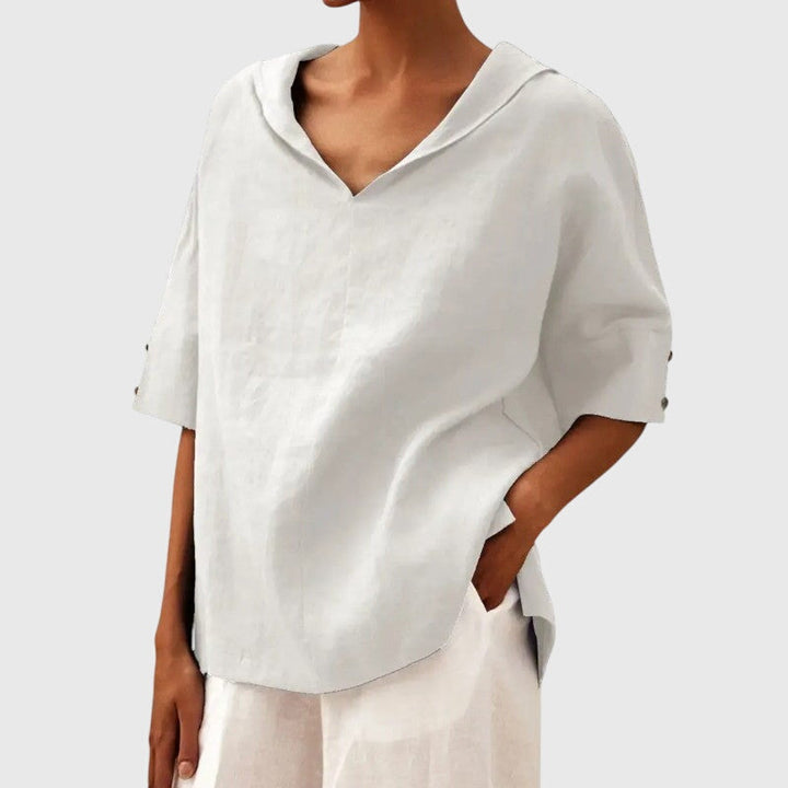 Ayla™ | Blouse - Bleue