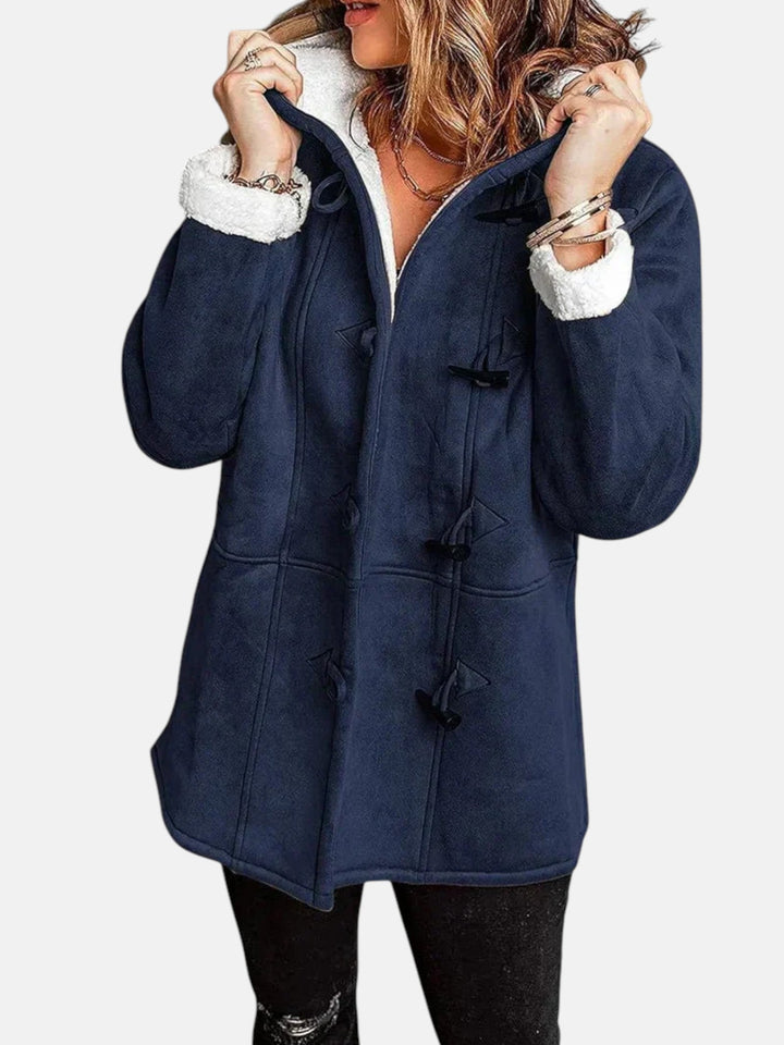 Salma™ | Manteau duffle à bascule doublé polaire confortable