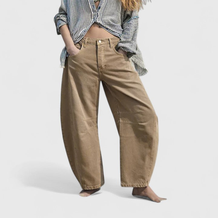 Rain | Pantalon à jambes larges confortable