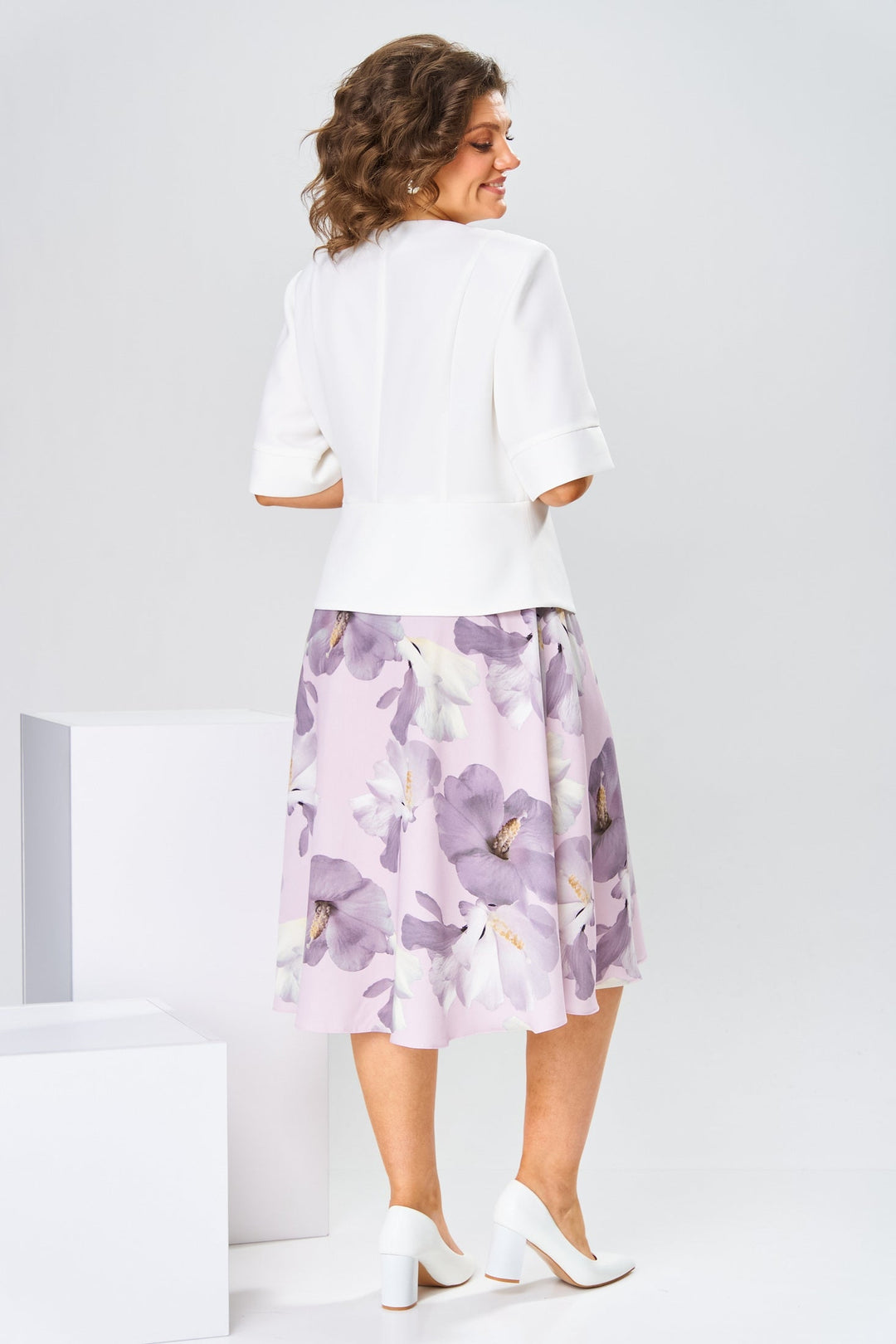 Marjorie | High-Quality Dress with Cotton-Silk Blend