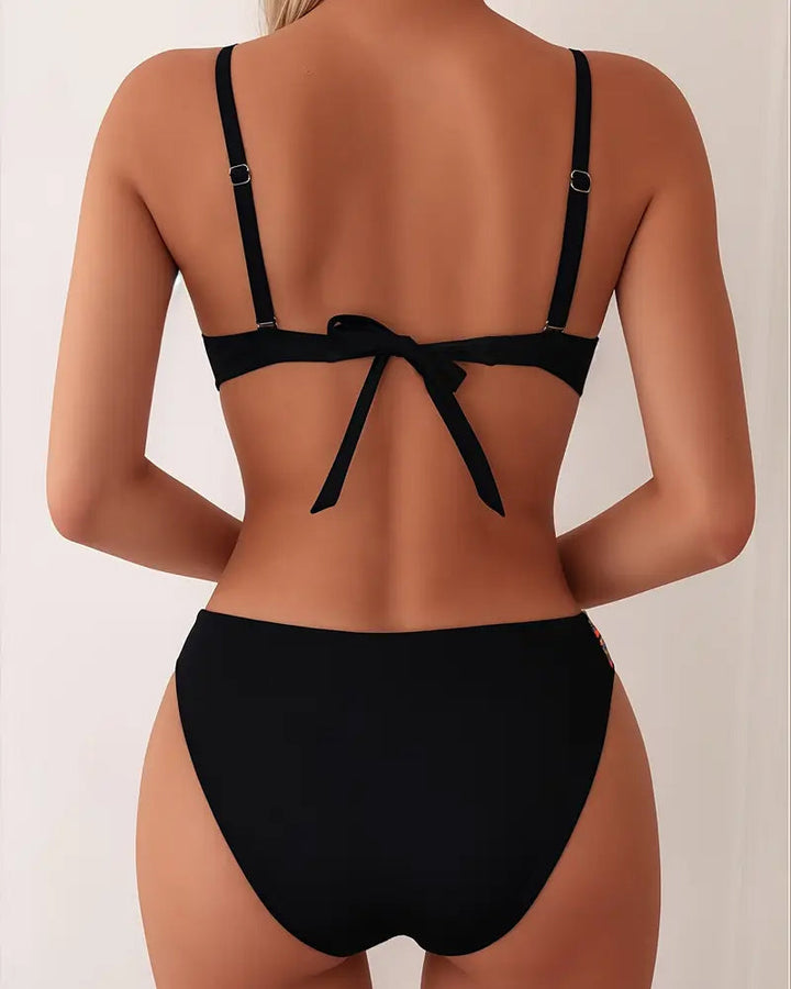Lois™ | Ensemble bikini sexy dos nu