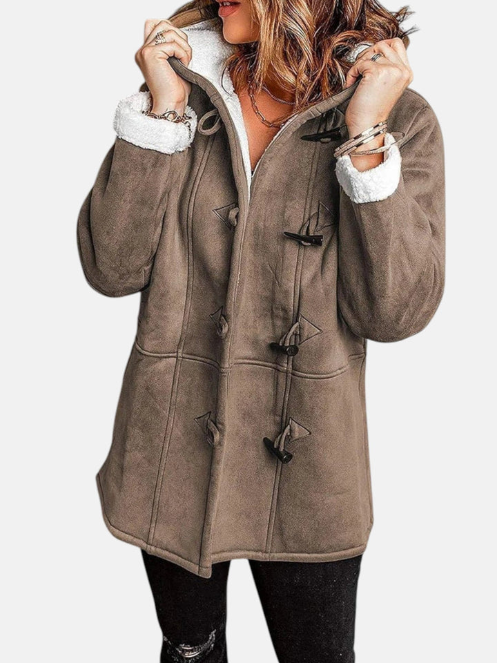 Salma™ | Manteau duffle à bascule doublé polaire confortable