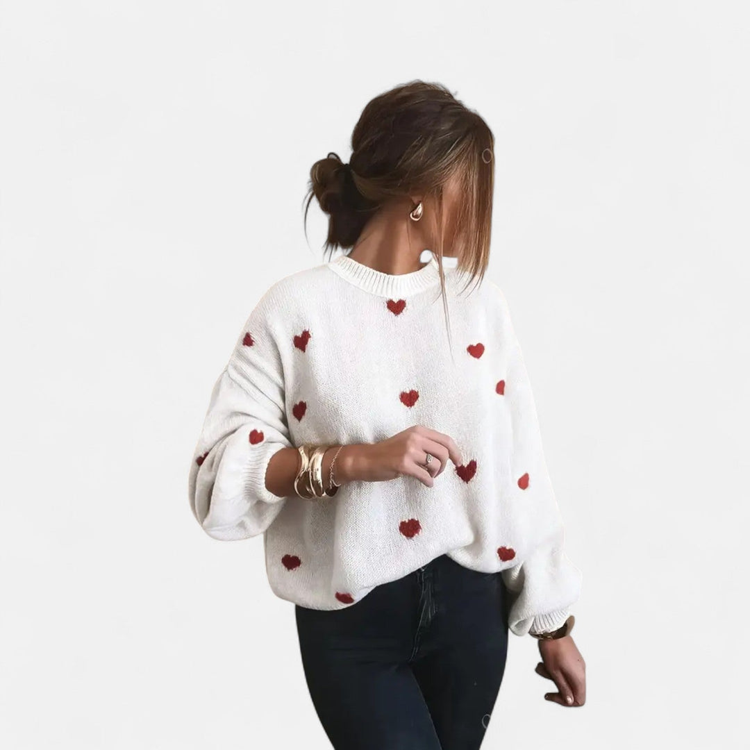 Maglione in lana Isla Hearts
