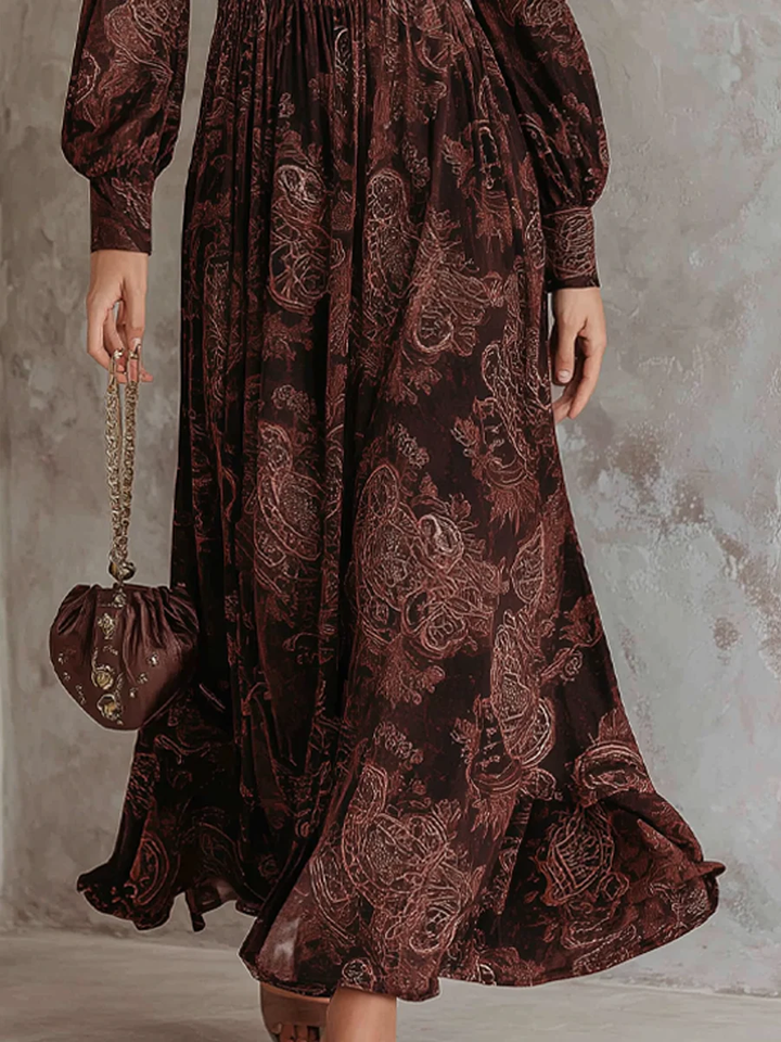 Brooklyn | Zippered Waist Maxi Dress