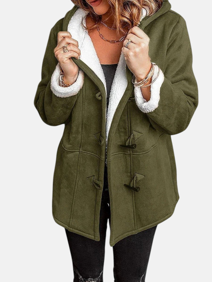 Salma™ | Manteau duffle à bascule doublé polaire confortable