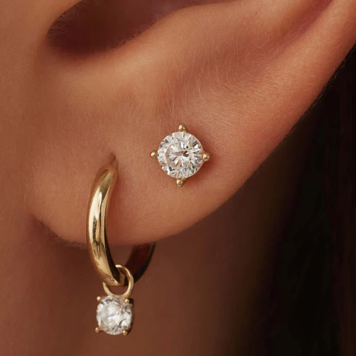 Avianorra | Boucles d'oreilles Or 18 carats