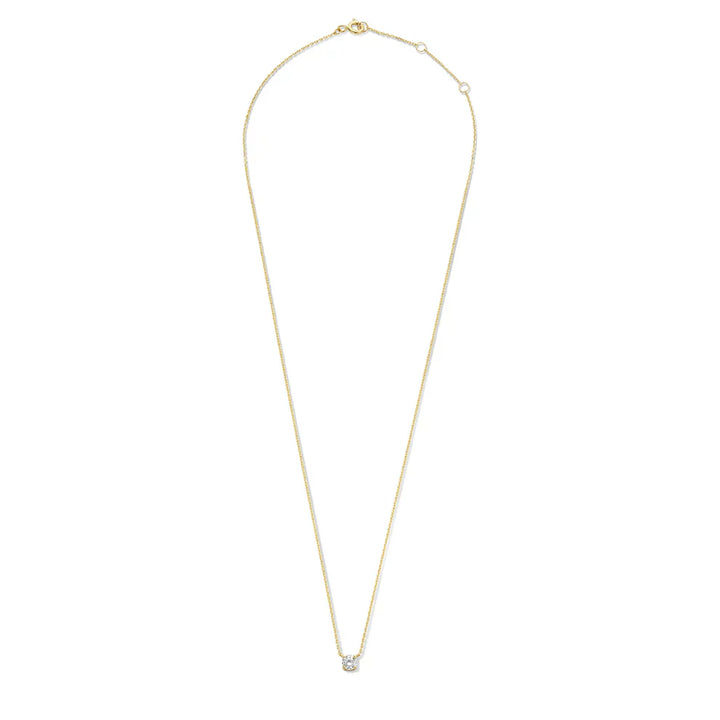 Ysavienna | Collier pierre de moissanite en or 14 carats