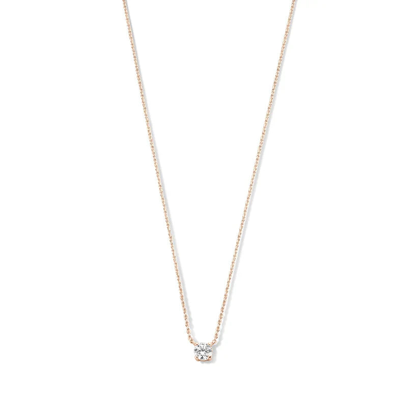 Ysavienna | Collier pierre de moissanite en or 14 carats
